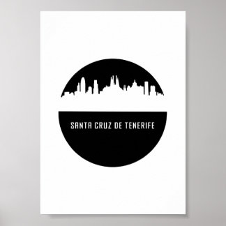 Santa Cruz de Tenerife | steden van Spanje Poster