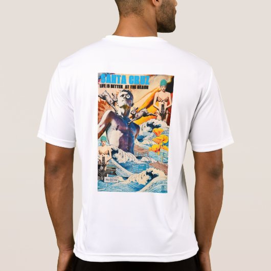 SANTA CRUZ EYE VAN HET STORM - T-SHIRT (Achterkant)