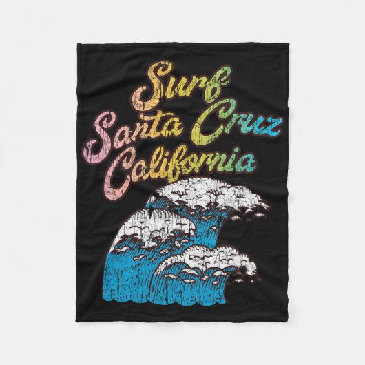 Santa Cruz Fleece Deken (Voorkant)