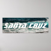 Santa Cruz-golfbanner Poster (Voorkant)
