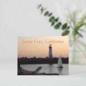 Santa Cruz Harbor California Revel Briefkaart (Staand voorkant)