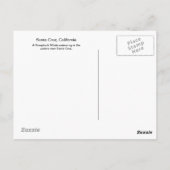 Santa Cruz Humpback Whale Briefkaart (Achterkant)