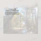 Santa Cruz, Juan Bautista de Anza Trail, AZ Briefkaart (Achterkant)