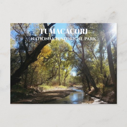 Santa Cruz, Juan Bautista de Anza Trail, AZ Briefkaart (Voorkant)