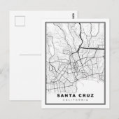 Santa Cruz Kaart (Voorkant / Achterkant)