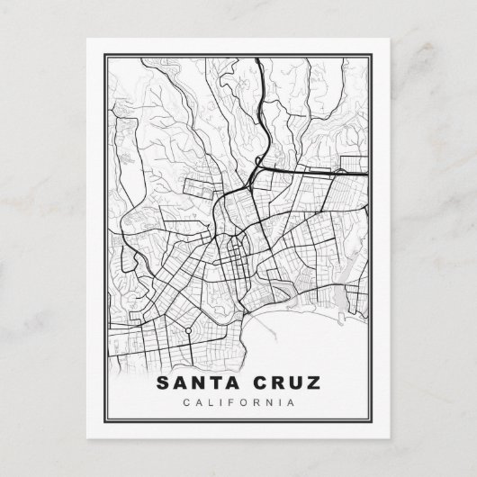 Santa Cruz Kaart (Voorkant)