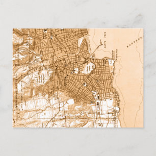 Santa Cruz  kaart briefkaart