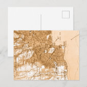 Santa Cruz  kaart briefkaart (Voorkant / Achterkant)