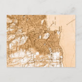 Santa Cruz  kaart briefkaart (Voorkant)