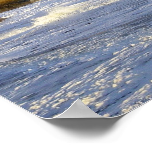 Santa Cruz Lighthouse Rainbow II - Afdruk Poster (Hoek)