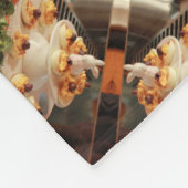 Santa Cruz met herhalingspatroon van buffet Fleece Deken (Hoek)