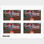 Santa Cruz Mountains Teken Stickers (Vel)