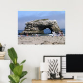 Santa Cruz Natural Bridges Print (Thuiskantoor)