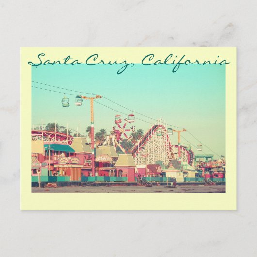 Santa Cruz Nostalgia Briefkaart (Voorkant)
