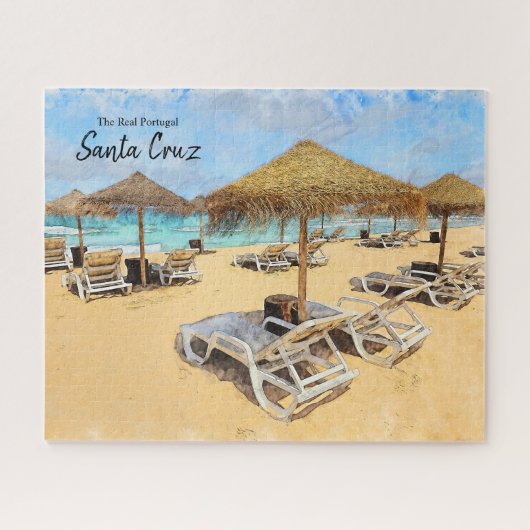 Santa Cruz Palapa's Portugal Legpuzzel (Horizontaal)