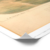 Santa Cruz. Panoramische kaart (1586A) - Onherstel Poster (Hoek)