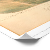 Santa Cruz. Panoramische kaart (1586A) - teruggeze Poster (Hoek)