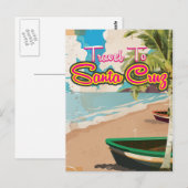 Santa Cruz Poster Briefkaart (Voorkant / Achterkant)