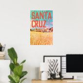  Santa Cruz-reisposter Poster (Thuiskantoor)