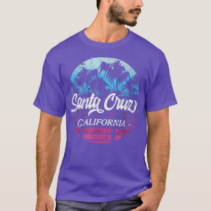Santa Cruz Retro California Beach Sunset vintage m T-shirt