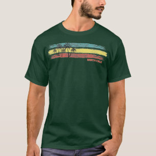  Santa Cruz Retro Surfer Beach Santa Cruz C T-shirt