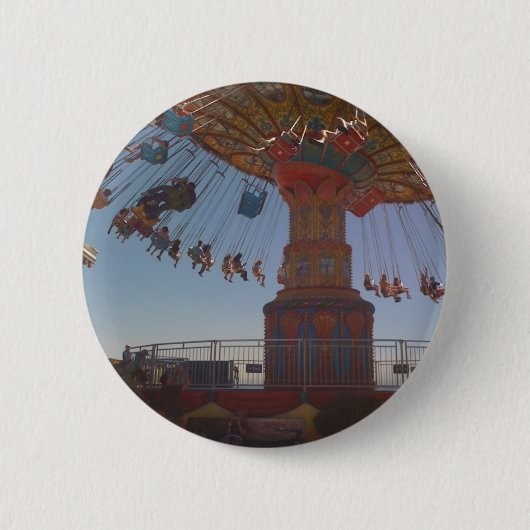 Santa Cruz Ride Ronde Button 5,7 Cm (Voorkant)