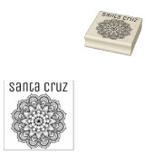 Santa Cruz Rubberstempel (Gestempeld)