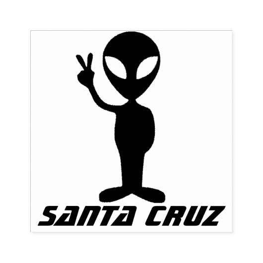 Santa Cruz Rubberstempel (Afrduk)