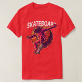 Santa Cruz Skateboard Space Skateboarding Astronau T-shirt (Design voorkant)