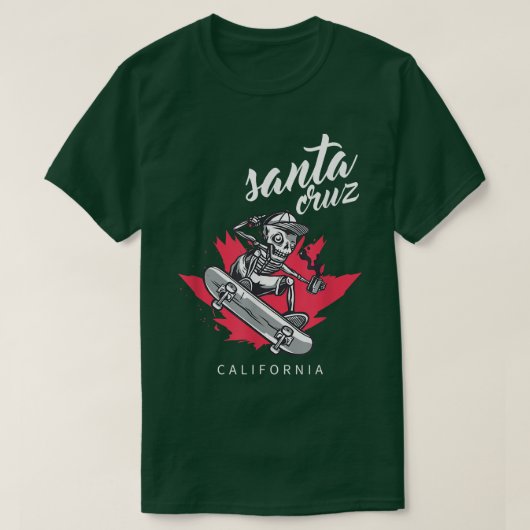 Santa Cruz Skateboard Surf Schaats Skateboard Stre T-shirt (Design voorkant)