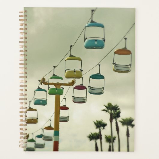 Santa Cruz Sky Gliders Midden-euwse moderne stijl Planner (Voorkant)