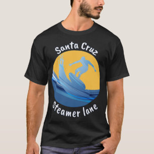 Santa Cruz Steamer Lane Surfen T-shirt