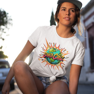 Santa Cruz Style Skateboard Streetwear Graphic T-s T-shirt
