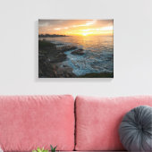 Santa Cruz Sunrise Print (Insitu (Woonkamer))