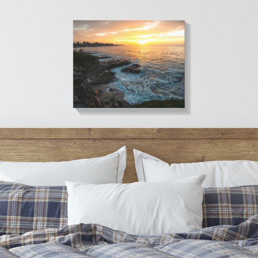 Santa Cruz Sunrise Print (Insitu (Slaapkamer))