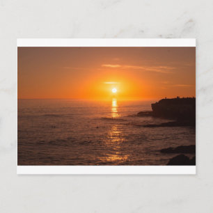 Santa Cruz Sunset Briefkaart