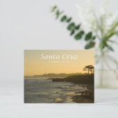 Santa Cruz Sunset California Producten Briefkaart (Staand voorkant)