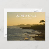 Santa Cruz Sunset California Producten Briefkaart (Voorkant / Achterkant)