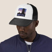 Santa Cruz Sunset Trucker Hat Pet (In situ)
