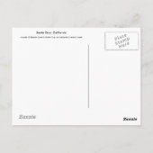 Santa Cruz Surfer Briefkaart (Achterkant)
