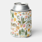 SANTA CRUZ TOILE surfende kustafdrukKoelbox Blikjeskoeler (Blikje Achterkant)