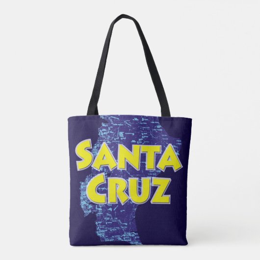 Santa Cruz Tote Bag (Achterkant)