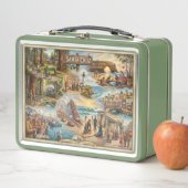 Santa Cruz Vibe Map – Cultural Coastal Art Print (In situ)