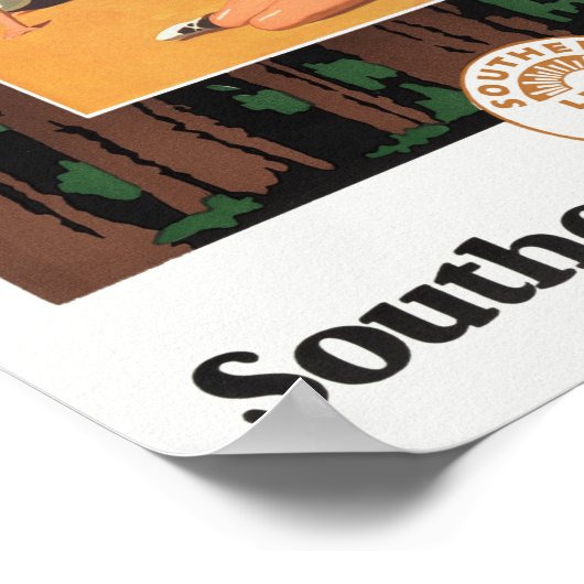 Santa Cruz Vintage Travel Poster 1926 (Hoek)