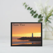 Santa Cruz vuurtoren Briefkaart (Staand voorkant)