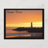 Santa Cruz vuurtoren Briefkaart (Voorkant)