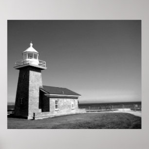 Santa Cruz vuurtoren Poster