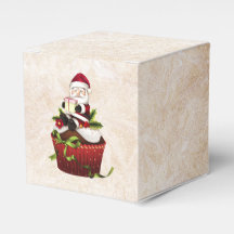 Santa Cupcake Cadebox