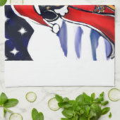 SANTA DACHSHUND THEEDOEK (Gevouwen)