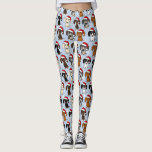 Santa Dachshunds Schattige Wiener Dogs Christmas Leggings<br><div class="desc">Deze leuke vakantie leggings zijn zeker een hit voor elke Dachshund liefhebber! Verspreid kerstvrolijkheid met deze feestelijke leggings voor vrouwen met een aantal grillige wiener-hondjes in kerstmutsen. Perfect voor het krijgen in de geest tijdens de meest prachtige tijd van het jaar. Schattigee tekeningen van een verscheidenheid aan Doxies waaronder rood,...</div>